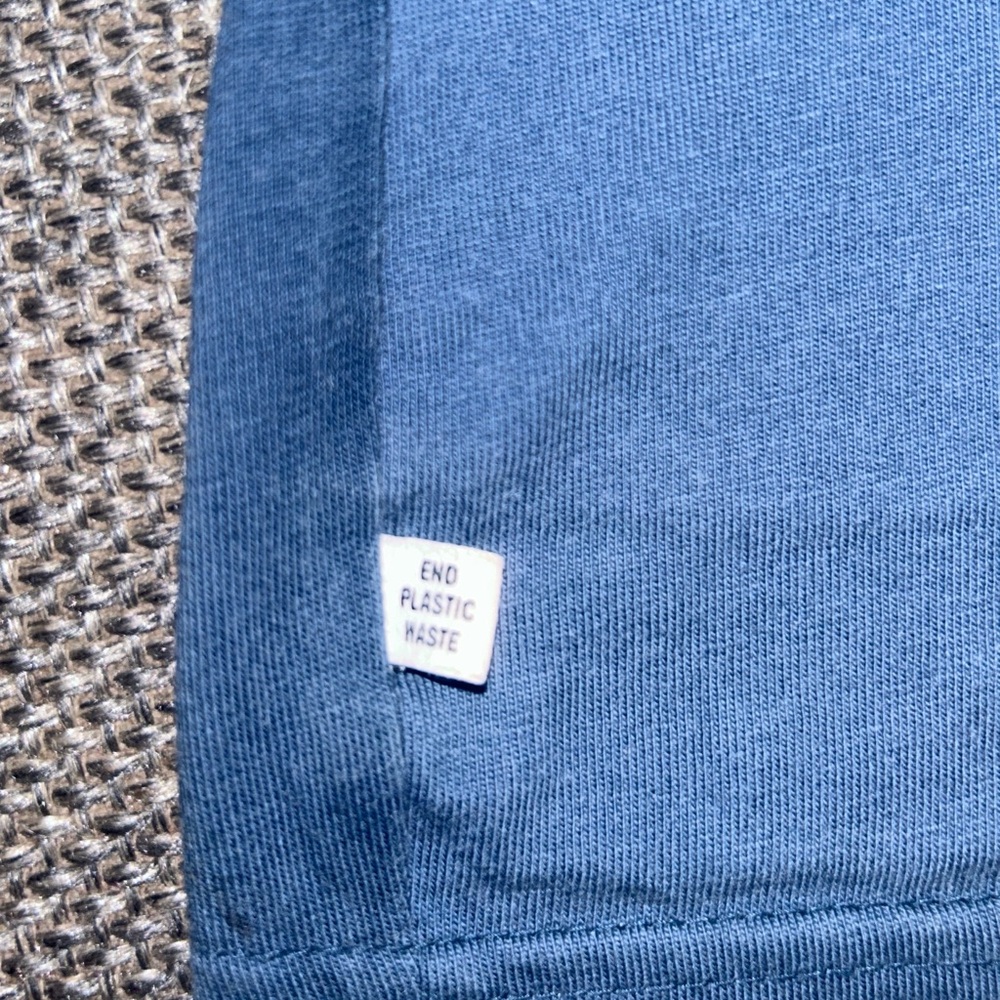 Rare adidas originals SS22 Stripe Logo Tie Dye Short Sleeve Blue T-Shirt 2XL - Picture 4 of 5